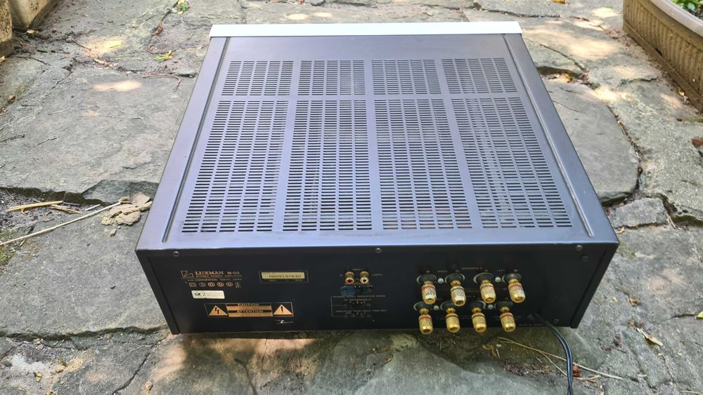 Luxman M-03 - Легендарен винтидж стерео усилвател - Power Amplifier