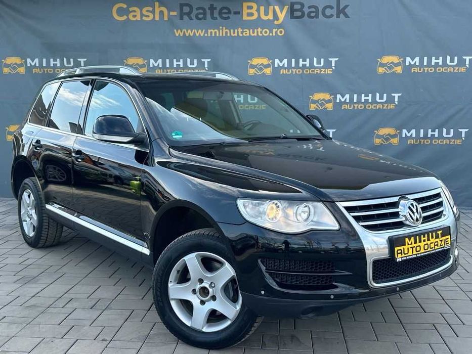 VW Touareg V6 4x4 3.0 Diesel(224 CP) 2007 Euro4 | Rate fixe | Garantie