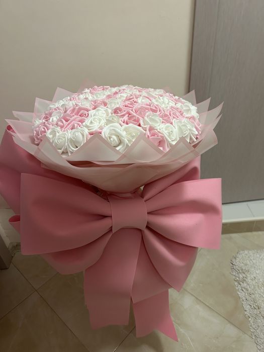 Вечен букет 101рози