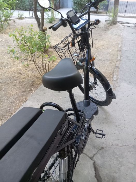 Elektron velosiped holati yaxshi 2 ta