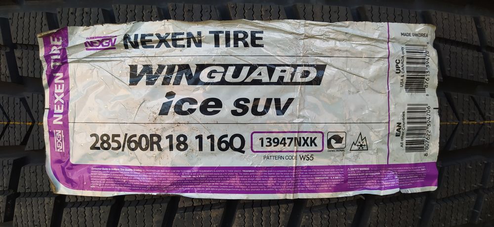 285/60R18 WG ice SUV