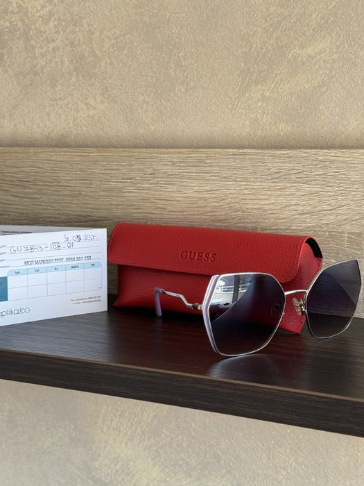 Гаранция* Дамски слънчеви очила GUESS /Пълен комплект/