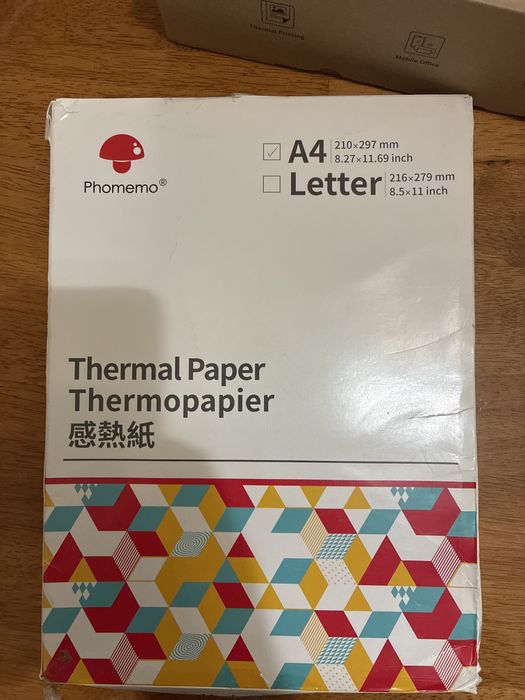 Phomemo M08F термо принтер