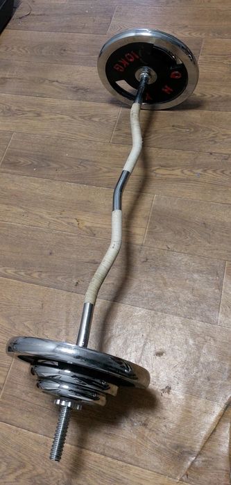 Штанга кривая 39кг