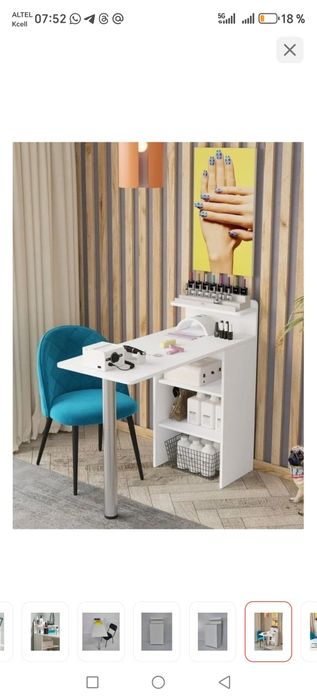 Маникюрный столик складной бу