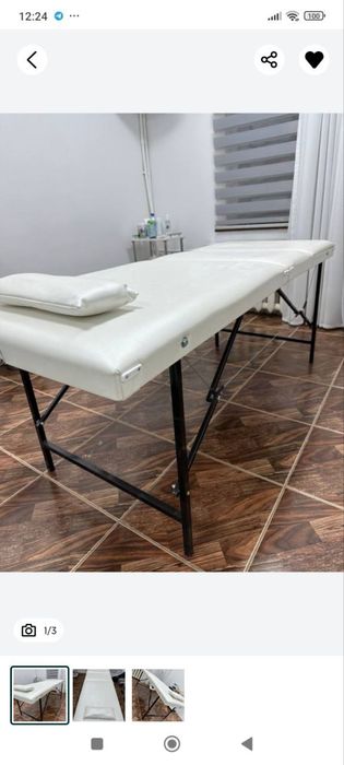 Кушетка чемодан с помощницей в отличном состоянии