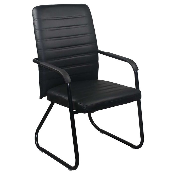 Посетителски стол COLLET, еко кожа в 5 различни цвята