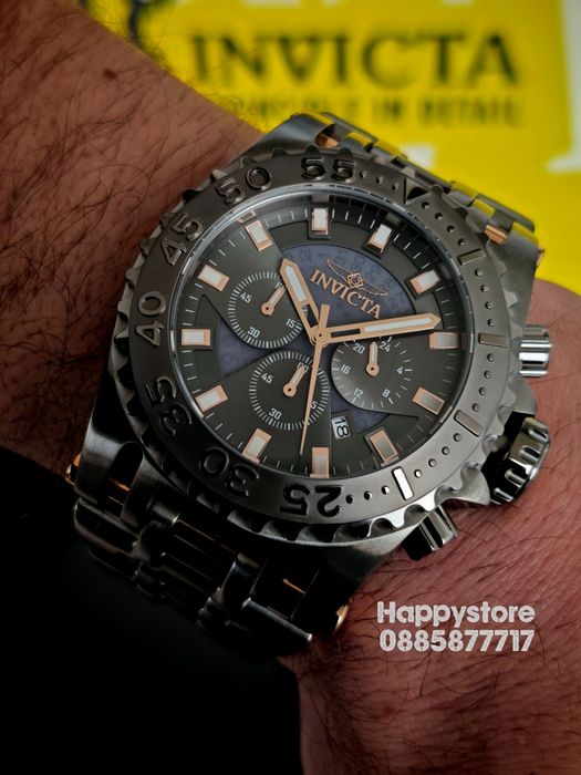INVICTA Raptor Graphite 50 mm, Инвикта нов ръчен часовник