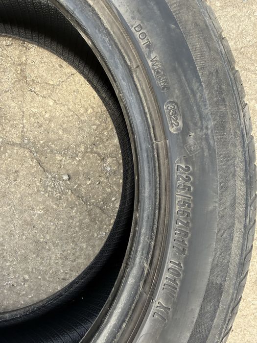 2 броя летни гуми Autogreen 225/55 R17 Dot 3322 ном 404