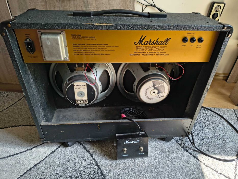 Marshall Valvestate 8240 (S80) Stereo Chorus – 2x12 Combo + Футсуич
