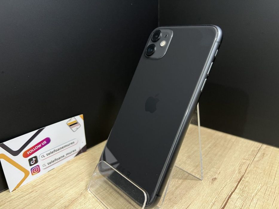 Iphone 11 64Gb Black Second-Hand Bun 3 ani garanție, Telefoane Mures