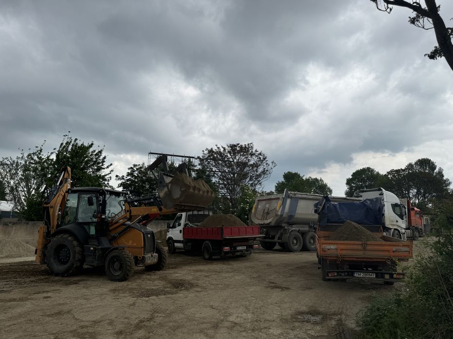 Transport nisip, piatra , sort-uri, pamant