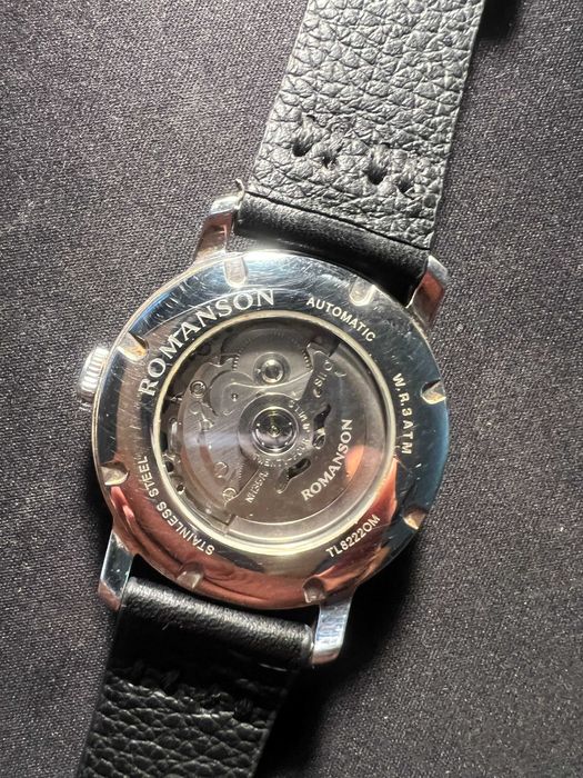 Ceas mana barbati, automatic Romanson