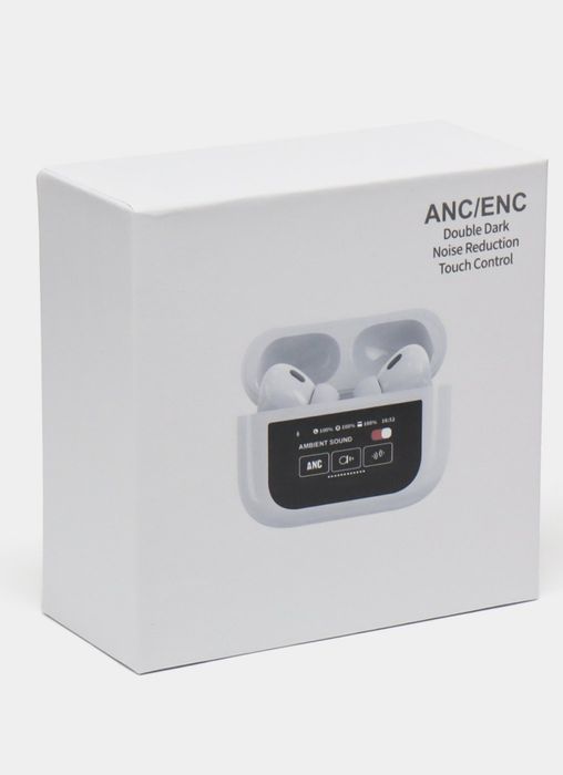 Беспроводные наушники "Air Pro 2", ANC+ENC, с сенсорным дисплеем и акт