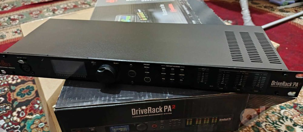 dbx DriveRack PA2 Процессор