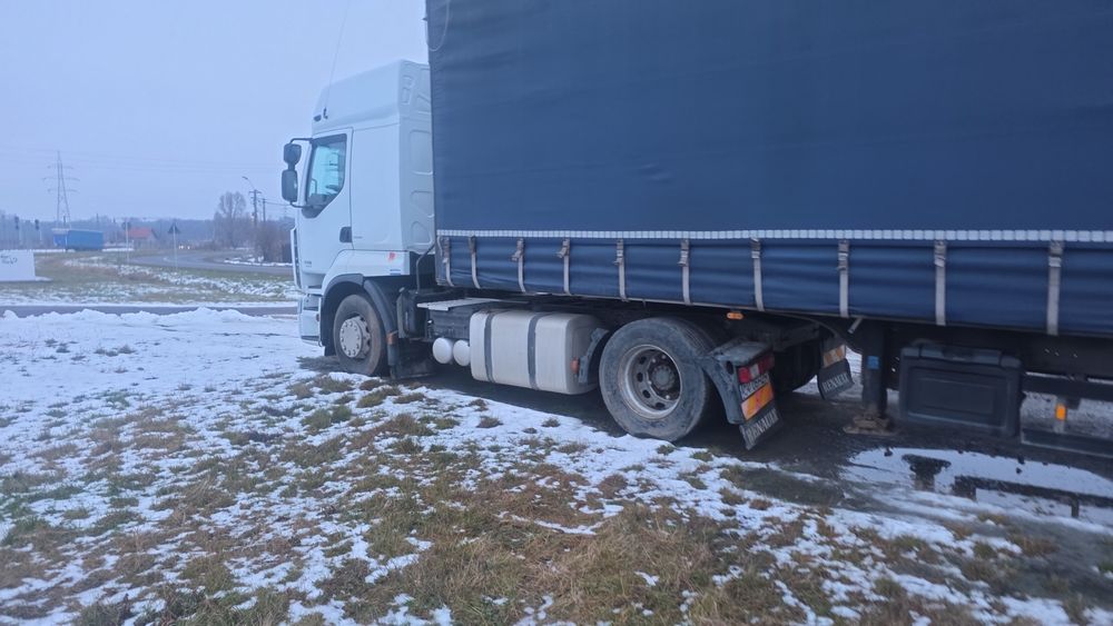 Cap tractor Renault Premium sau ansamblu complet cu semiremorca krone