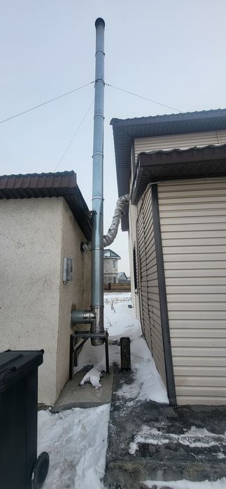 Дымоходная сендвич труба и печь длительного горения