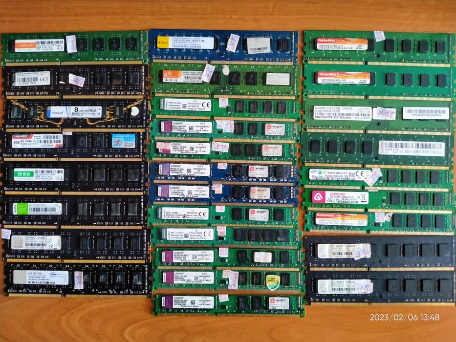 Память DDR3 ОЗУ.