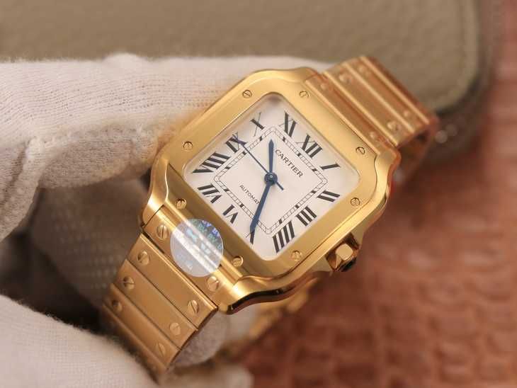Автоматичен унисекс часовник Cartier Santos de Cartier