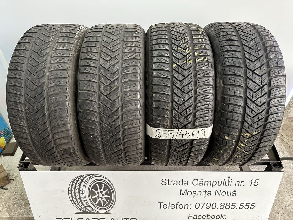 Set anvelope 255/45 R19 Pirelli iarnă (M+S)