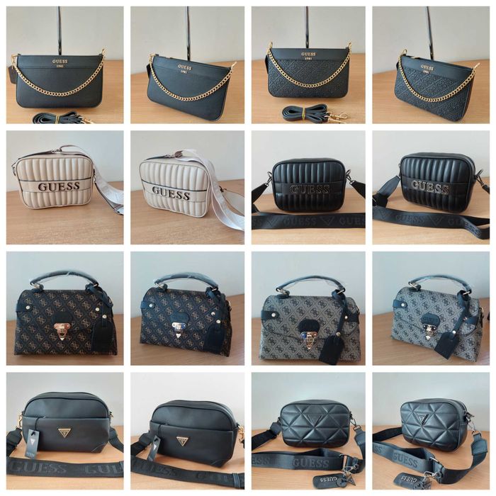Дамска чанта луксозна чанта Guess,louis vuitton,calvin klein