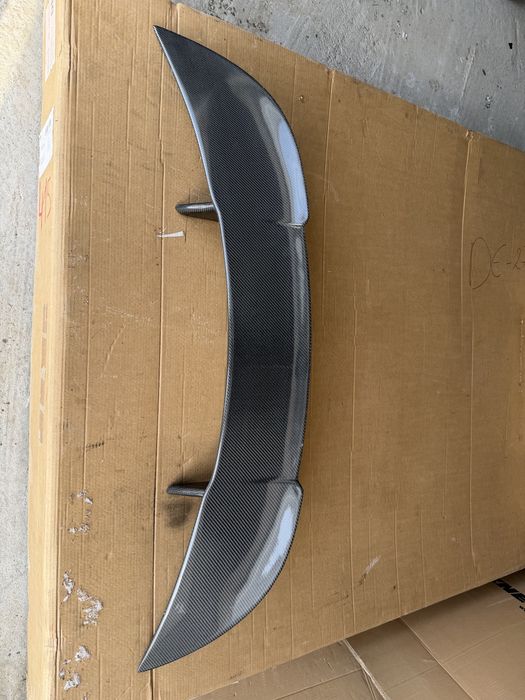 Карбонов спойлер за Mercedes W205 C63 AMG coupe лип дифузьор тунинг