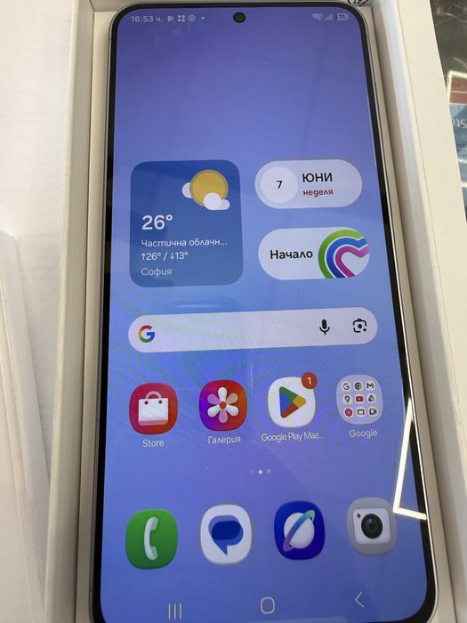 Samsung a57 8/256 gray Нов!Гаранция!