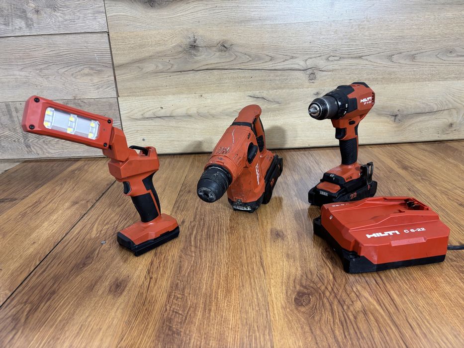 Rotopercutor Hilti TE 4-22 / filetanta SF 4-22 si lanterna SL 2-22 ...