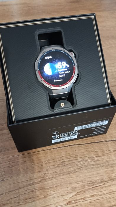 КАТО НОВ     HUAWEI  WATCH GT 5 Pro Titanium 46mm с гаранция до 2027г.