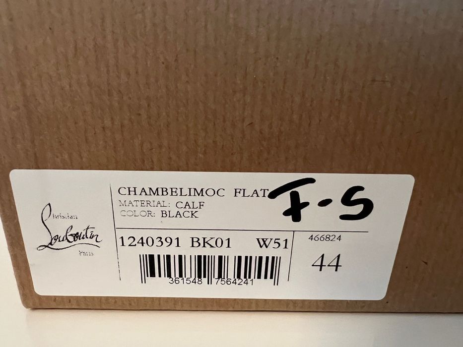 Pantofi Christian Loboutin Chambelimoc Flat marimea 44