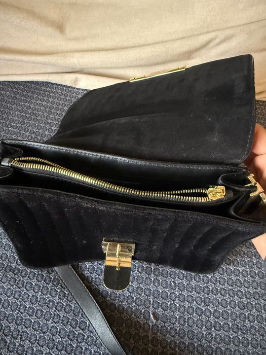 Чанта Massimo Dutti черна