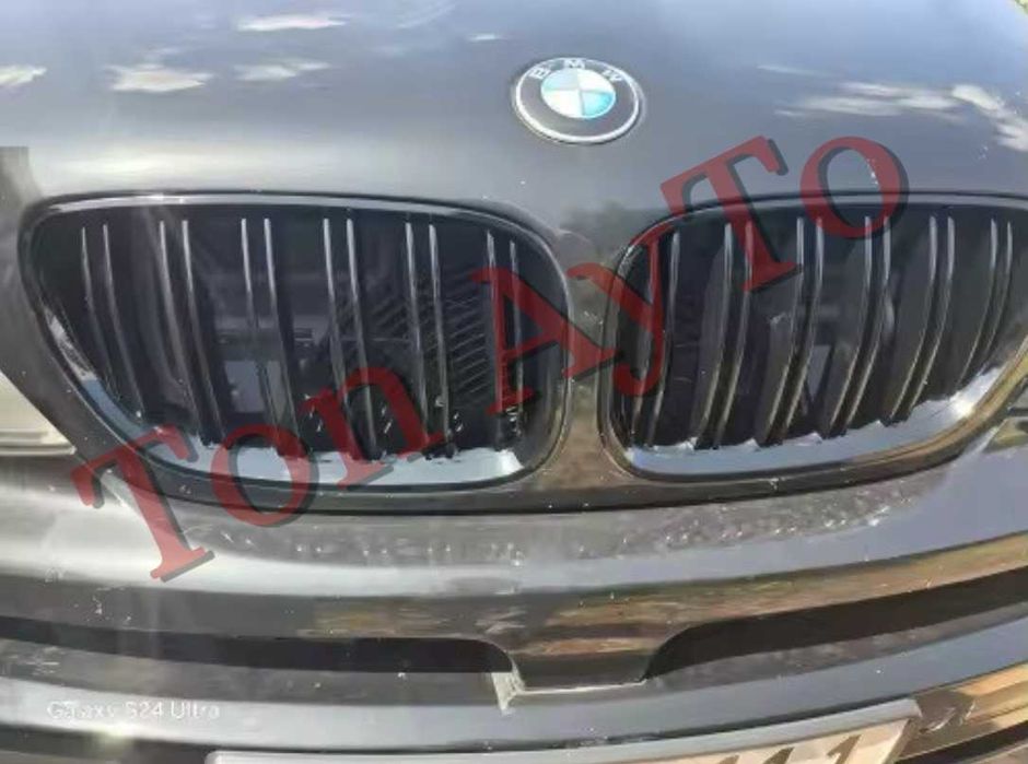 Двойни Бъбреци БМВ BMW Х5 E53 2004 - 2006 LCI Фесйслифт Черен Гланц Решетки