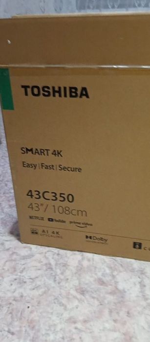 Новый телевизор SMART tv Toshiba