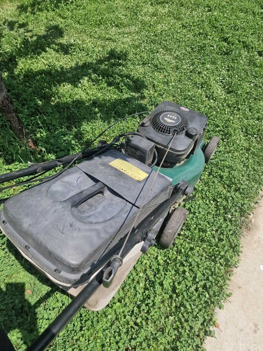 Masina de tuns iarba gazon GCP ITALY benzina BRIGGS 4CP Tractiune+COS
