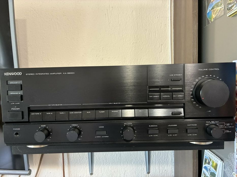 Тонколони Infinity Kappa 7.2 и усилвател Kenwood KA-990EX