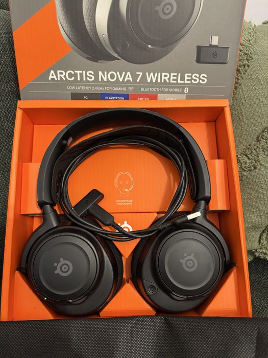 Casti gaming wireless Steelseries arctis nova 7