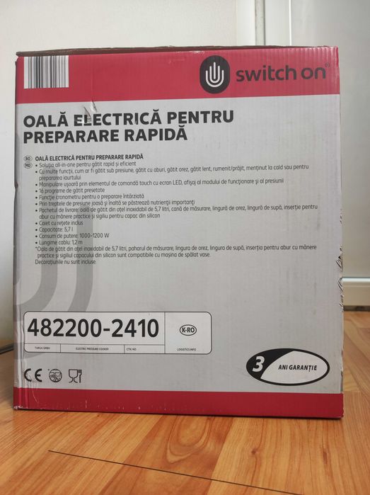 Oală electrică sub presiune (Multicooker) nou sigilat