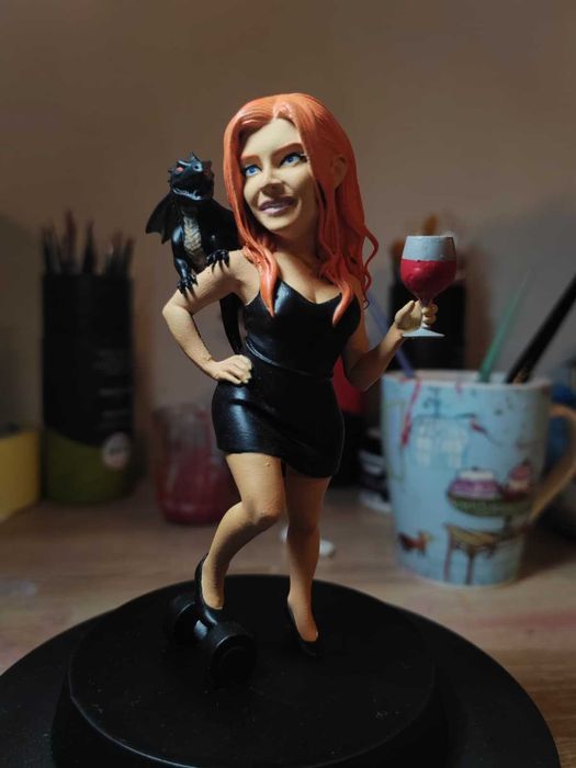 Printare 3d cu rasina - miniaturi /figurine /statuete personalizate
