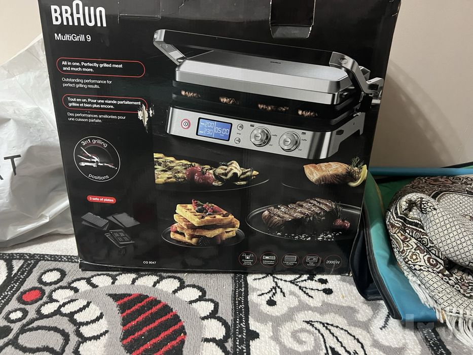 Braun multigrill 9 yengi orginal