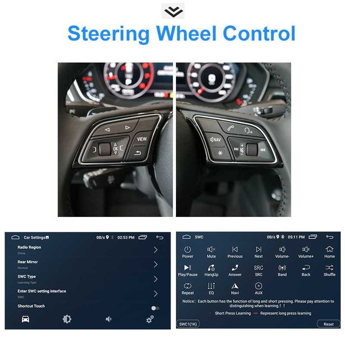 Мултимедия за Citroen C5 с CarPlay и Android Auto + Подарък камера