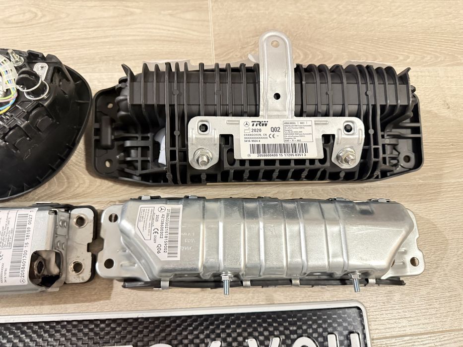 Airbag Еърбег Mercedes Мерцедес W205 W213 W166 W177 W117 W222 W176 W156 W253 X253 W218 E-Class C-Class A-Class CLA GLA GLC GLE