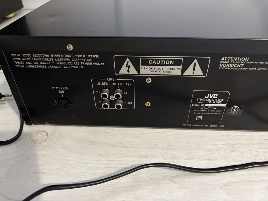 Dublu deck JVC TD-W110