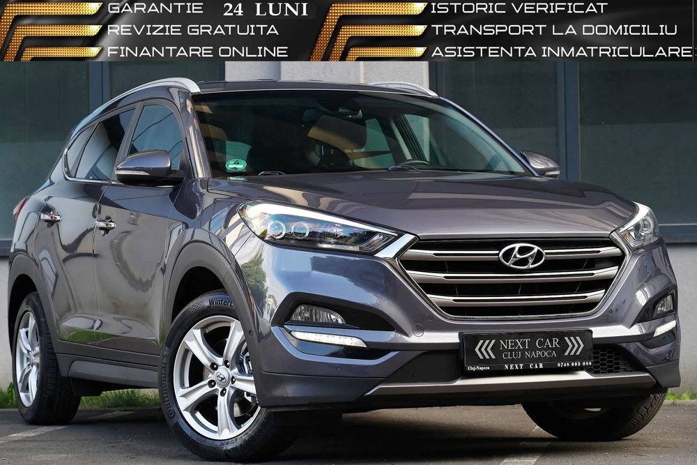 Hyundai Tucson GARANTIE 24 LUNI*RATE*Transport*4x4*Navi*Camera*Xenon*Incalzire F+S*