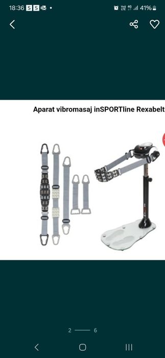 Aparat anticelulitic si vibromasaj Rexabelt