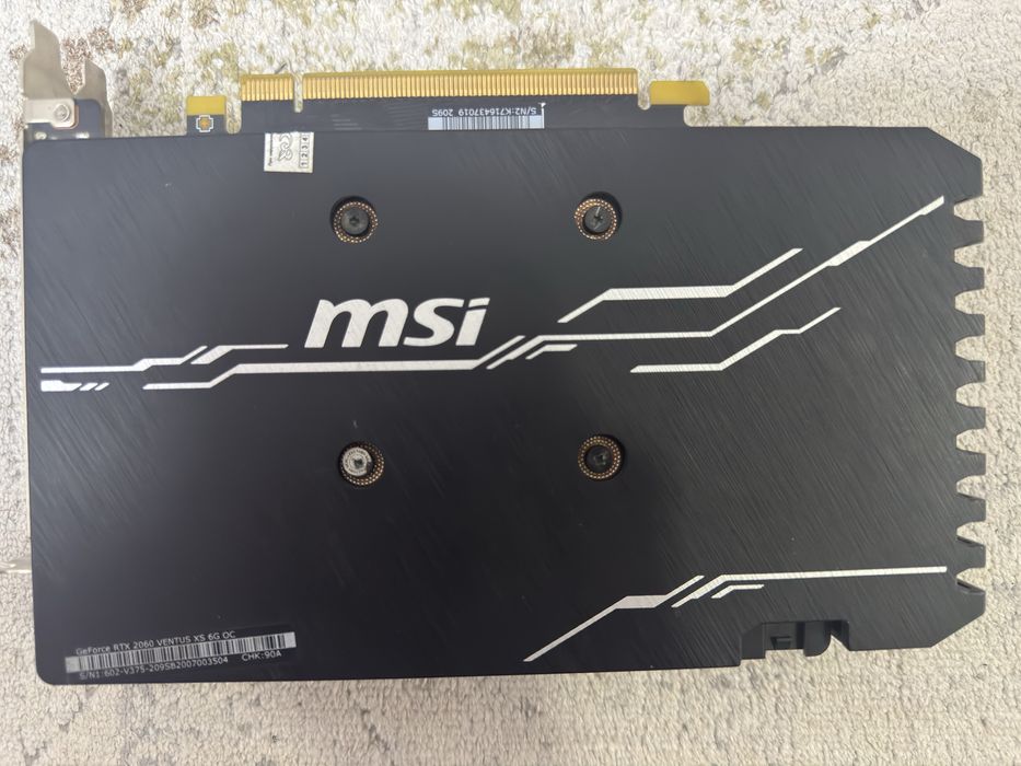 Видеокарта Msi RTX 2060 6Gb