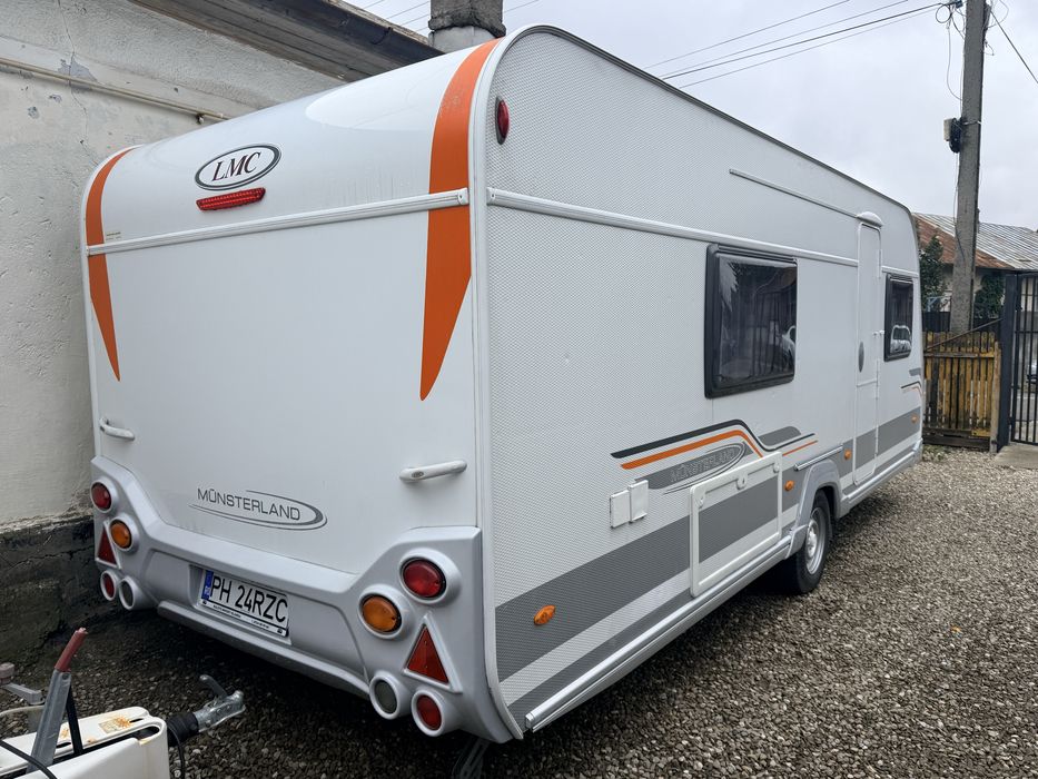 Rulota Lmc Munsterland Cello 530E,an2014,mover,panou solar,dus,inm Ro