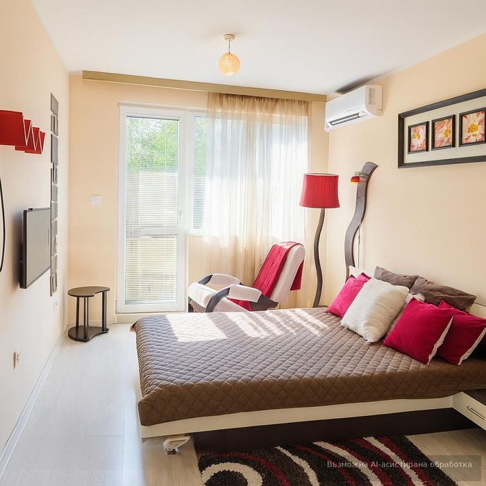 Дава се под наем Тристаен апартамент в Пловдив, Кършияка - 75 кв.м за 612 € - Снимка #2