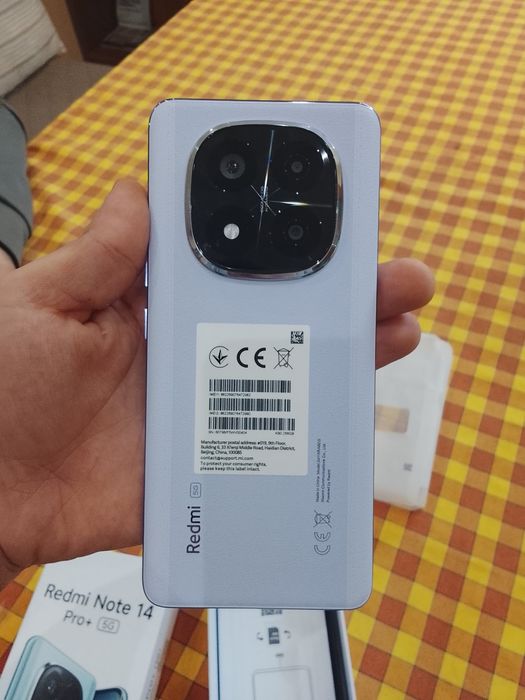 Чисто нов Xiaomi Redmi Note 14 Pro+ 5G – 256GB,   8RAM, 200MP камера
