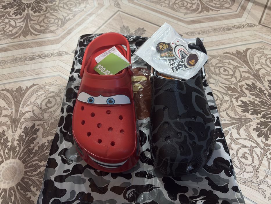 crocs маквин и бэйп, новые