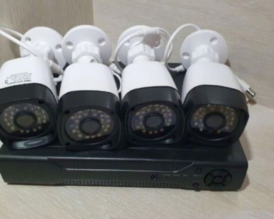 4 Камери за видеонаблюдение с dvr